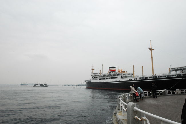 平成15年に横浜市の有形文化財に指定された氷川丸。