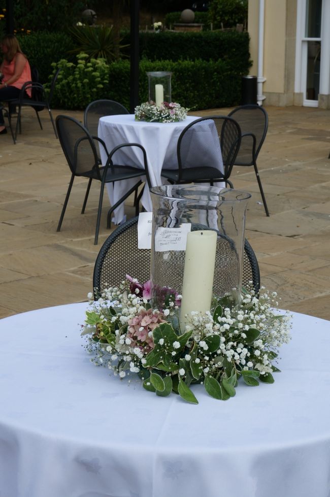 お天気もいいし、気持ちのよいパーティーになりそうですね♪<br /><br />どなたか存じ上げませんが、おめでとうございます。