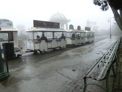 ここは、カルタジローネです。
雨が激しいので、観光列車ならぬトレインバスで行きます。