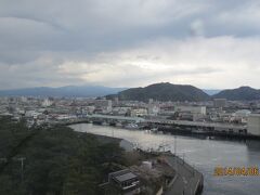 大型展望水門「びゅうお」からの景色