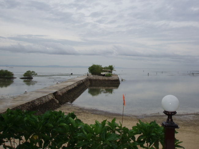 ホテルのボート乗り場