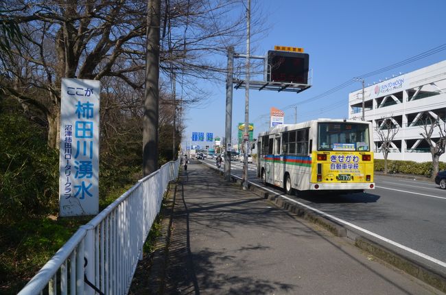 国道一号線横にはここが柿田川湧水<br />これは沼津柿田川ロータリークラブです。