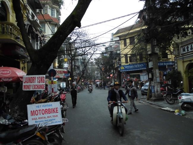 ハンベー（Hanng Be St)通り。