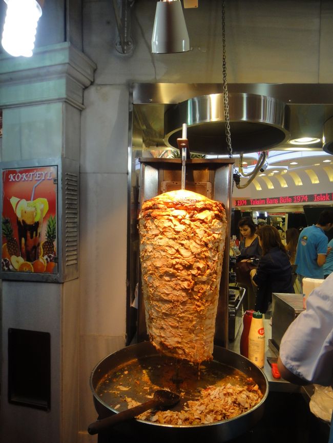 本場のドネルケバブ。