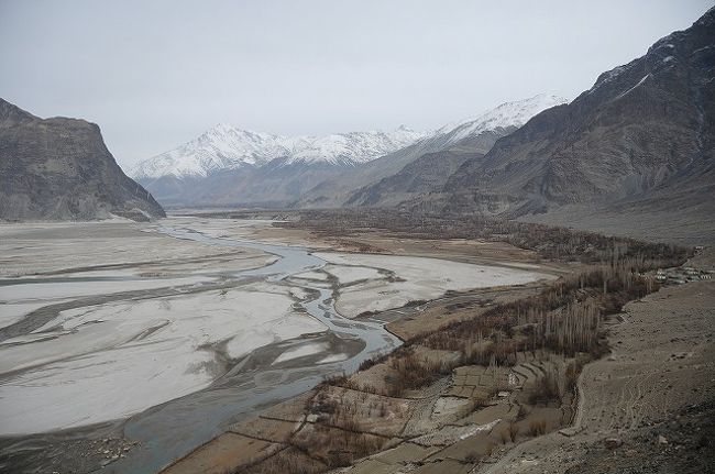 今は雪山がきれい。<br />
