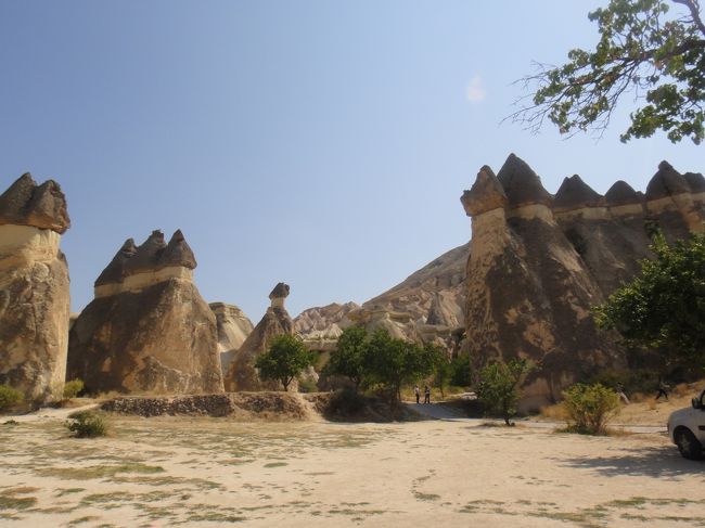 続いてパシャバー。ここが一番カッパドキアらしさを感じられる場所かもしれない。