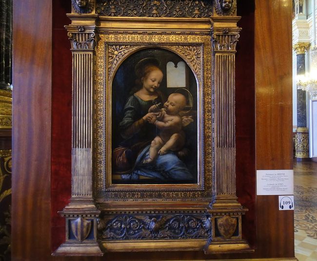 ダ・ヴィンチのリッタの聖母。