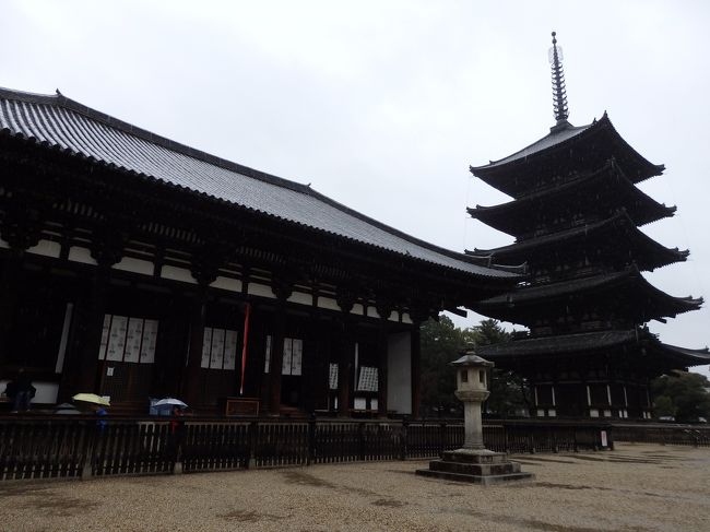 三重塔。<br />これこそ興福寺！