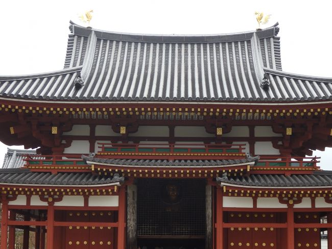 大きく！<br /><br />外からも阿弥陀如来様が見えます。<br />極楽浄土の宮殿をモデルにしているそうです。<br />極楽の種類も、9つくらいに別れていて、それぞれ違うとのことでした。<br />功徳を積みなさいって言うことですね。