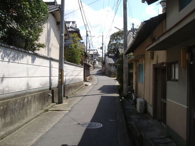 新薬師寺から白毫寺への道