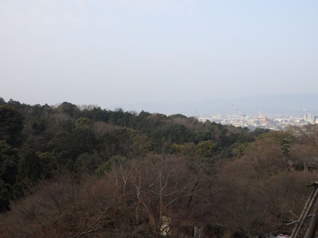 清水の舞台からの景色。