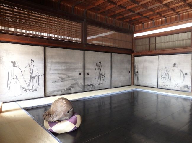 建仁寺では写真がいろいろとれるんですよね