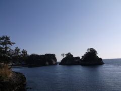 堂ヶ島公園からの眺め。