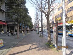 「陸橋」をくぐると間もなく ⑲「青葉台駅」です。写真は青葉台駅を含む商業施設「青葉台スクエア」です。

ここで、一時休憩し、長津田に向かいます。