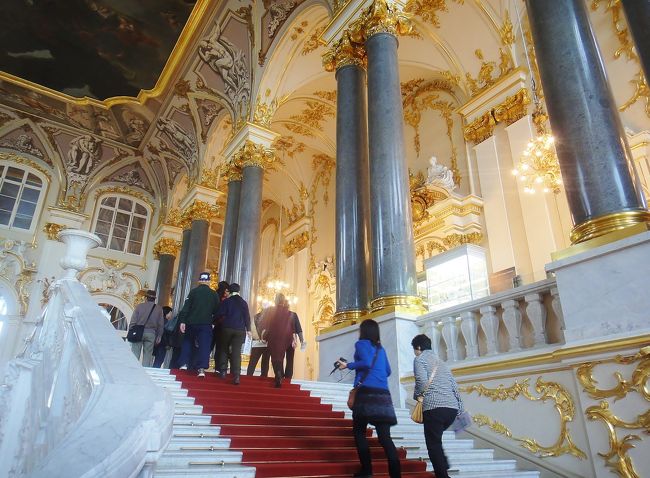 天使の大階段。ロシアバロック。