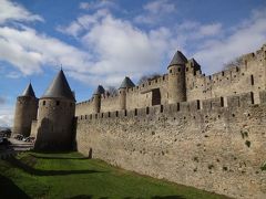 カルカソンヌ城の城壁