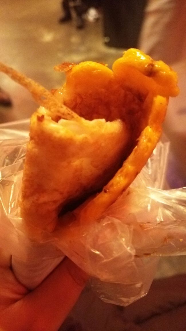 いか焼きを食べました。