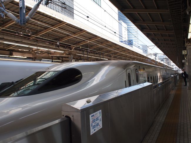 ９：４６発が新横浜駅に到着。