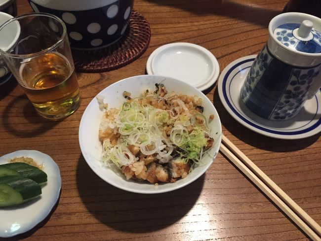 ２杯目は薬味乗せ。<br />海苔はすでにかかっていますので、<br />長ネギと山葵を…。<br /><br />長ネギ相過ぎです！