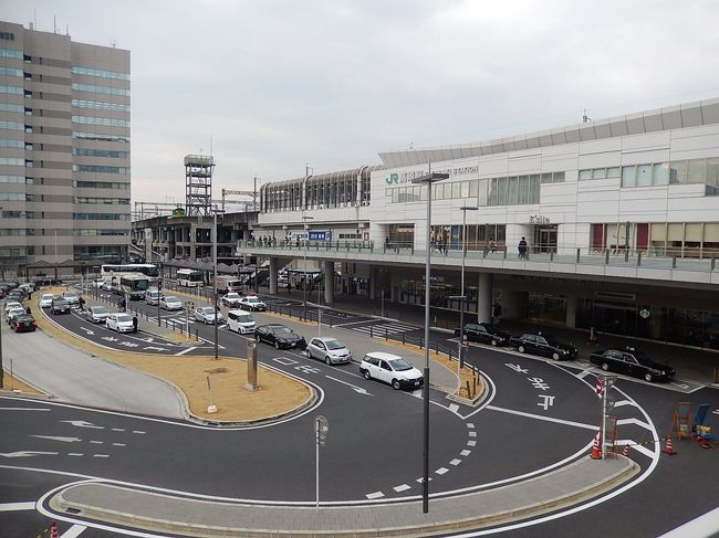 高崎駅付近の風景