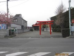 少し進むと、大山街道と滝山道の交差点に ⑩「日枝神社（大和市）」があります。 