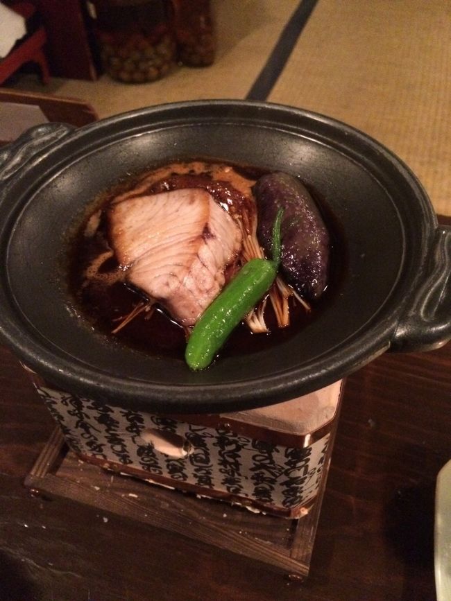 お通しの鍋の中身