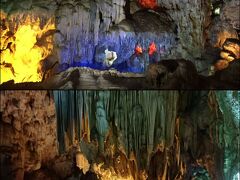 最後にティエンクン鍾乳洞へ行きます。ここも大抵の人は料金に入っているようですが、一部の人は別途徴収されていました。鍾乳洞ってヒンヤリっていうイメージでしたが、そんなこともなく普通にみてまわりました。これでツアー内容は終了。
