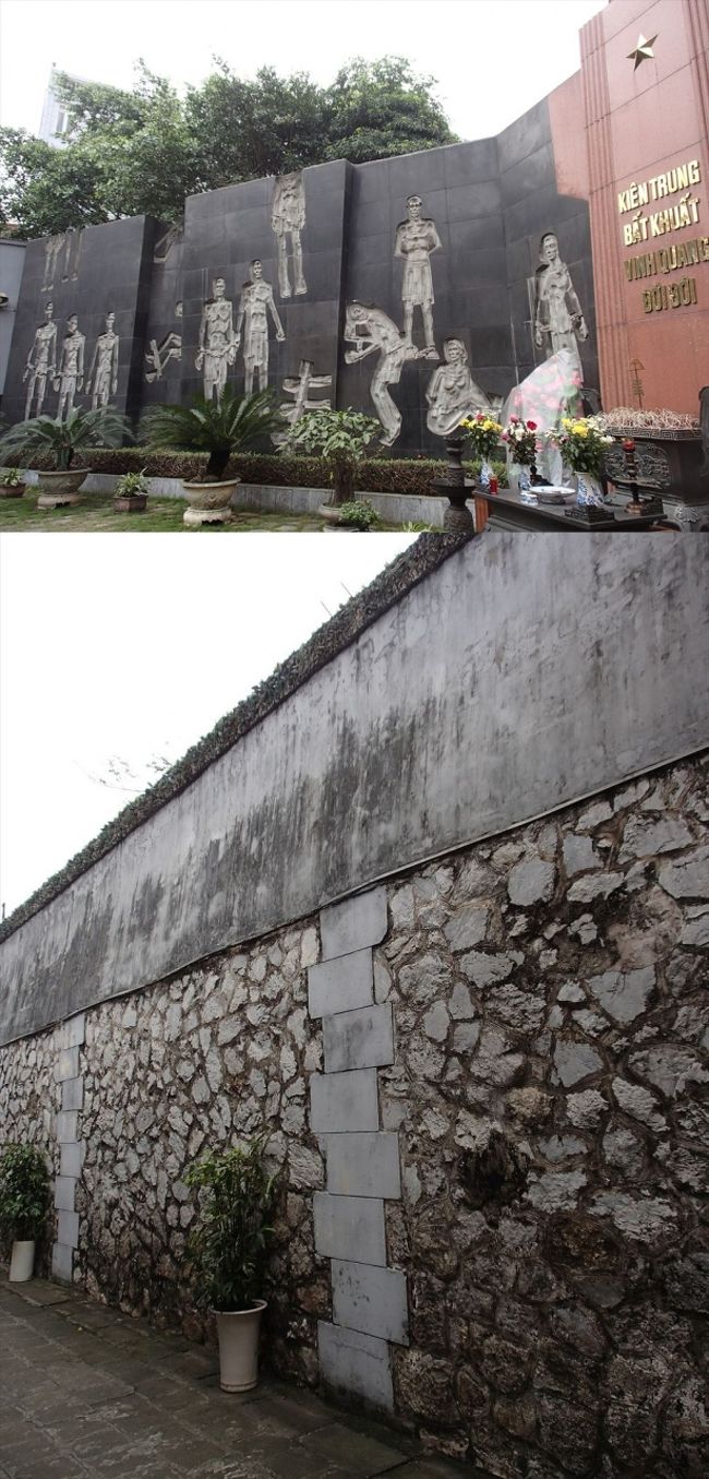 この壁一枚を隔てて別世界だなんて…。<br />