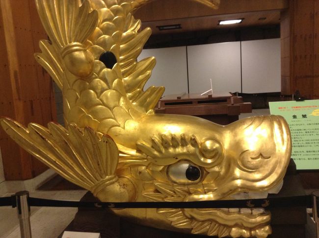 名古屋城のアイドル？金シャチくん