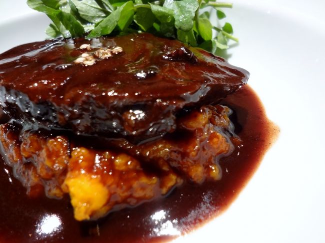 ☆５皿目<br />和牛ほほ肉の煮込み、ニンジンのグラッセ<br />