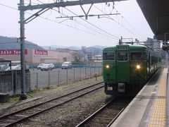 １１時３９分西舞鶴から東舞鶴行きの電車に乗り換える