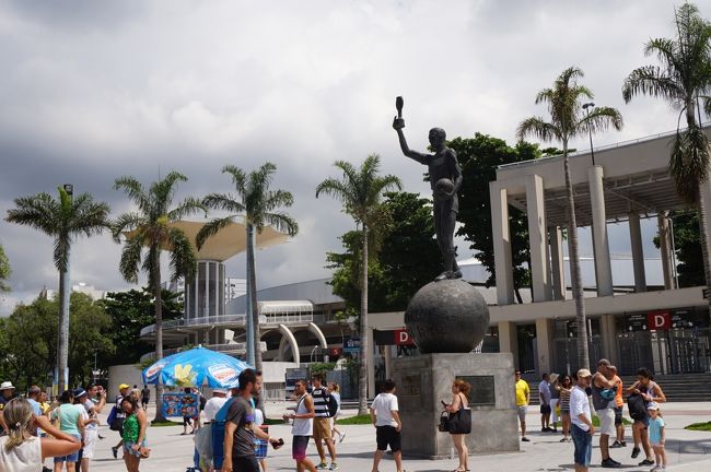 マラカナン・サッカースタジァム。<br />２０１４年にワールドカップが行われました。