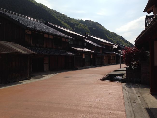 鯖街道　熊川宿<br />滋賀県と福井県の県境にあります。