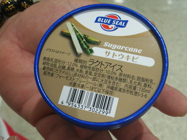 ・・・・・・そして、レンタカーを返却。<br />空港まで送ってもらいます。<br />最後に、食べたかった<br />ブルーシールのアイスクリーム(^p^)<br /><br /><br />さよならありがとう沖縄\(°▽°)／<br /><br /><br /><br /><br />おうちには夕方着きました。<br />期待以上に楽しかったので、次のツアーを<br />色々検索しながら眠りに着きました(つω・`)<br />