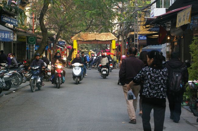 東南アジアらしい風景も。