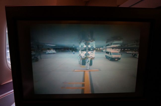 カメラビューにメインギア後方のカメラがありました。<br />離着陸時は見れませんでした。