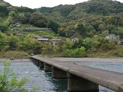 そして中半家沈下橋まで来ちゃいました