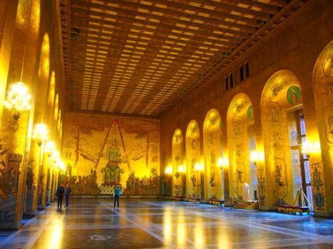 ノーベル賞でおなじみ市庁舎