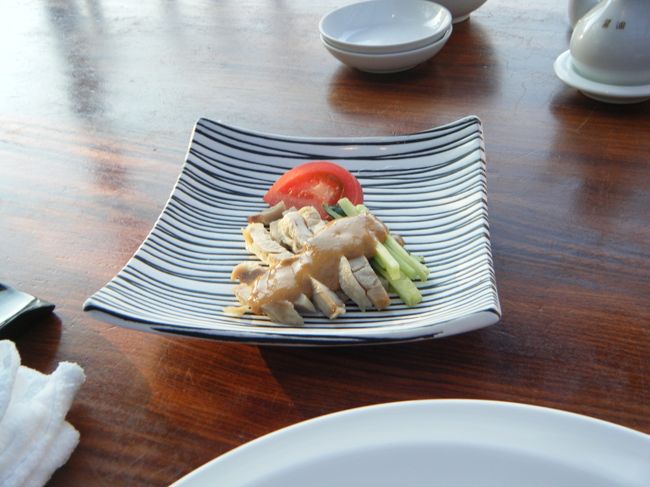 前菜、バンバンジー