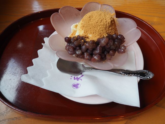 春日大社のご本殿といい、興福寺の再建中の中金堂といい、素晴らしい体験をさせていただけた、今回のこの奈良行きです。<br />甘いものがほしくなり、すこし休憩ということもあり、夢風ひろばにある天平庵でのアイスクリームです。<br /><br />（おしまい）