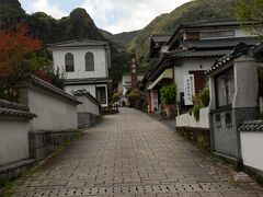 美しく整備された伊万里の街並みです。