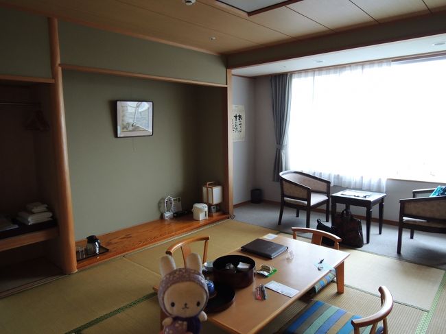 宿は、かんぽの宿 観音寺(´ω｀)<br />母神温泉だよー(&gt;ω&lt;)♪