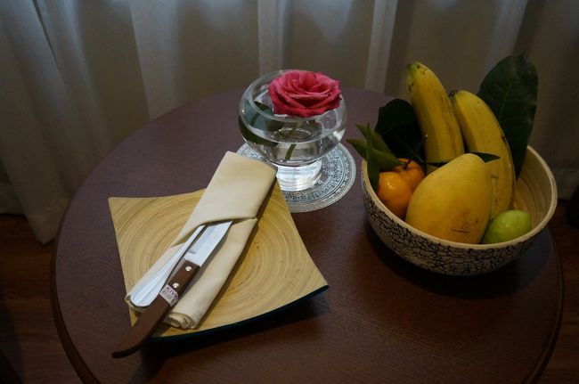 ウェルカムフルーツも使いまわしではなく新鮮なものでした。