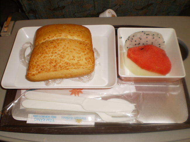 国内線　ハノイーホーチミン　　機内食