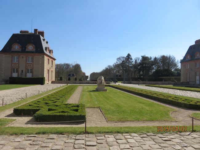 綺麗に整備された庭