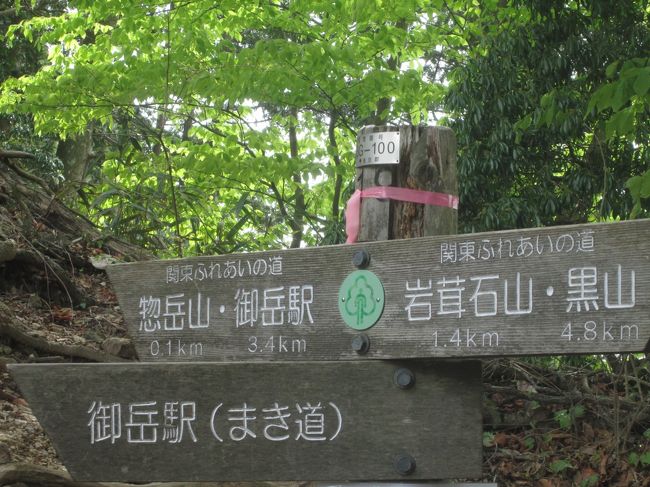 まき道の分岐から頂上まで0.1Kｍの標識を見て変心した人が増え、結局まき道を選んだのは4人だけで、あとの13人は頂上まで登りました。14：28<br /><br />「このハイキング倶楽部のメンバーでここに登るのは最後の機会になると思うので・・・」<br />いろいろな考えがあったようです。