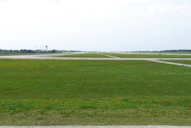 訓練飛行場だが，残念ながら飛行機は飛んでいなかった