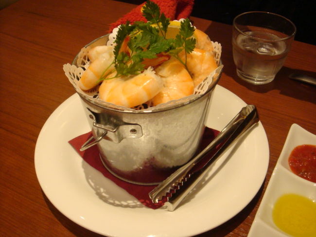 シュリンプは確かに旨かった。