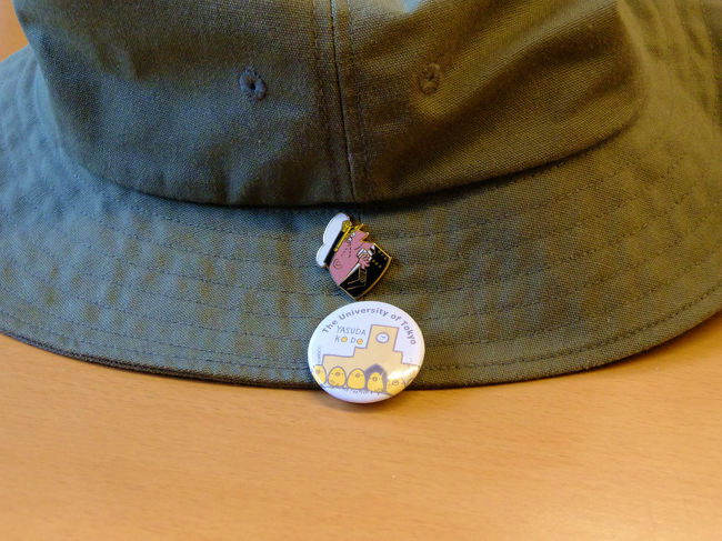 愛用の帽子を、、