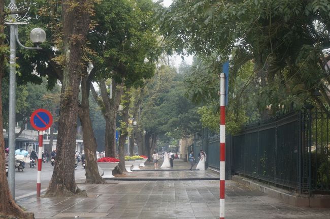 まあ、結婚写真を撮影している人がいます。